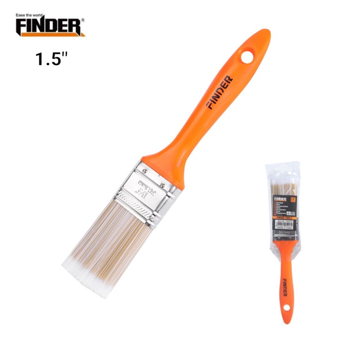 KUAS CAT BULU GAGANG PVC FINDER 1,5INCH