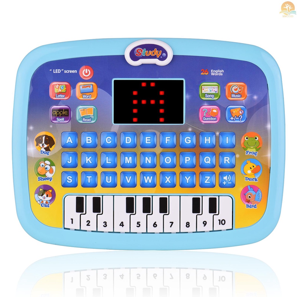 (MMOI) Mainan Edukasi Tablet Layar LED 8 Mode Untuk Anak 3-6 Tahun