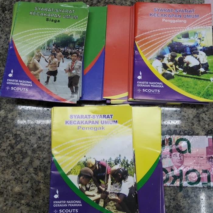 BUKU SKU PRAMUKA SIAGA, PENGGALANG, PENEGAK, PANDEGA