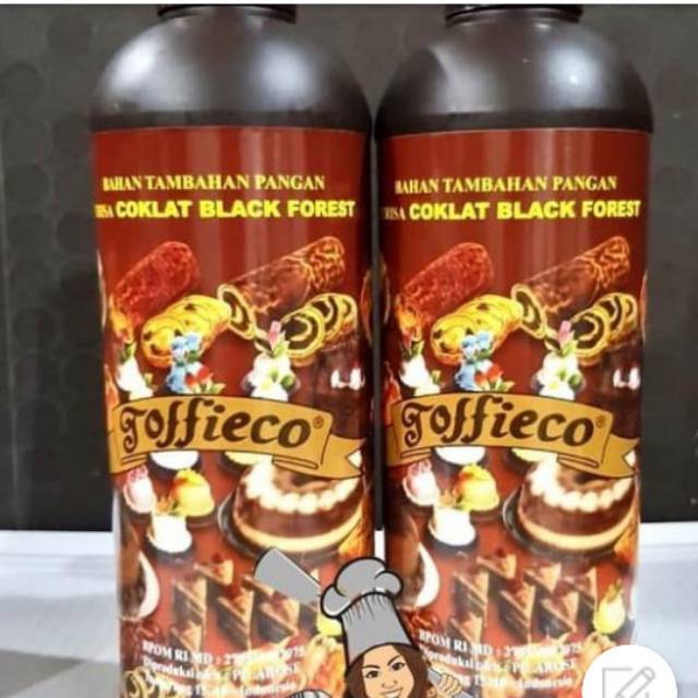 

Toffieco perisa coklat blackfores 1kg (pasta)