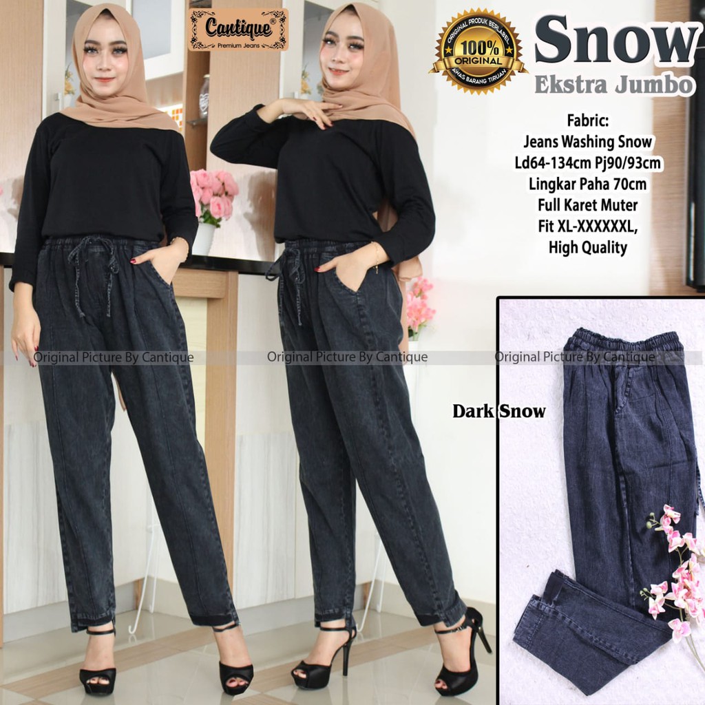 snow jeans extra jumbo pant by cantique