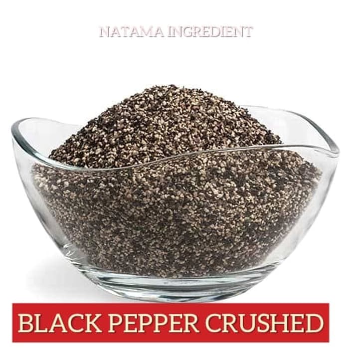 

Ready - Black Pepper Crushed - 1 Kg/ Lada Hitam Pecah