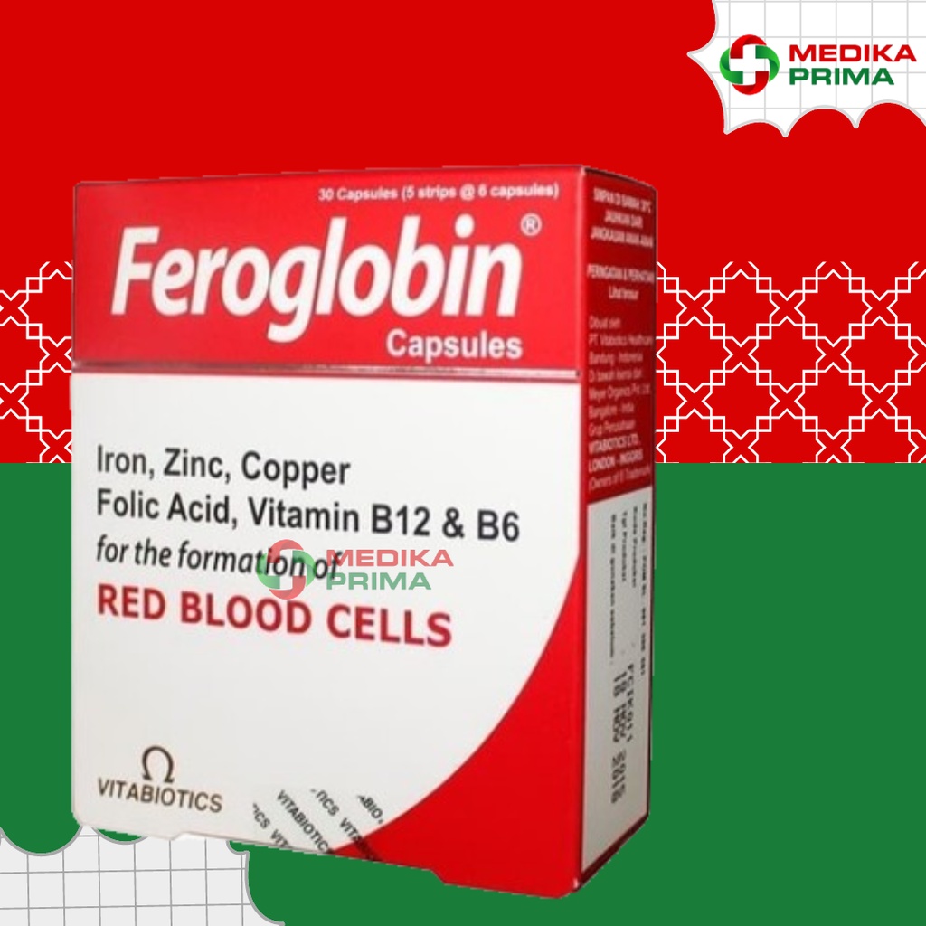 FEROGLOBIN BOX 30 KAPSUL