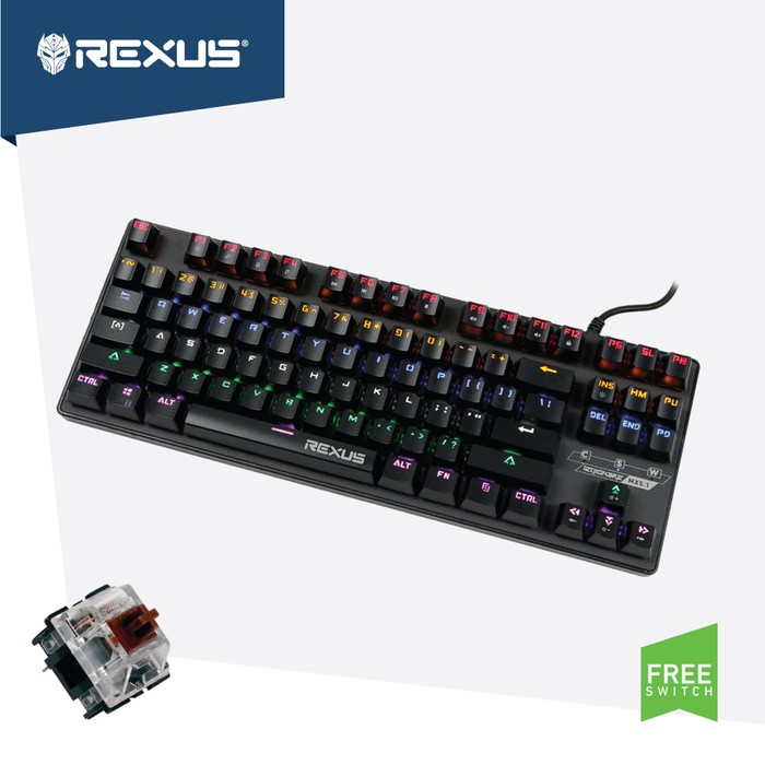 Rexus Legionare MX5.1 TKL RGB Mechanical Gaming Keyboard