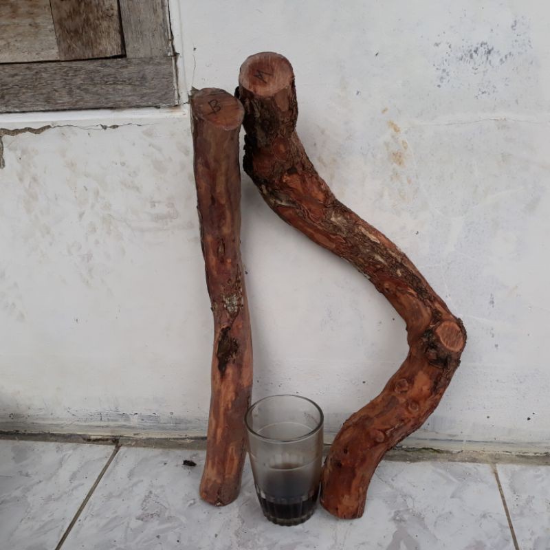 kayu stigi karang asli tengelam ready 2 balok santigi