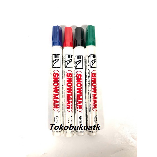 

Spidol Snowman Permanent Marker