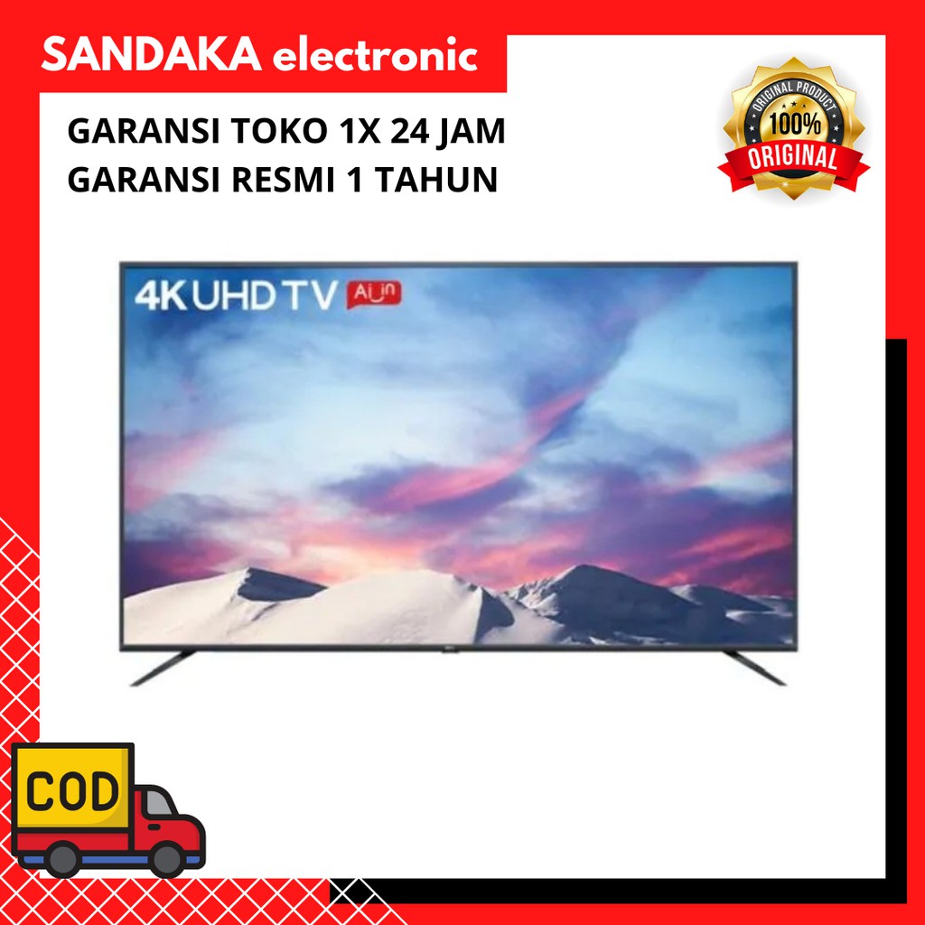 LED TV TCL 50 Inch 50P8M 4K UHD Google Android TV