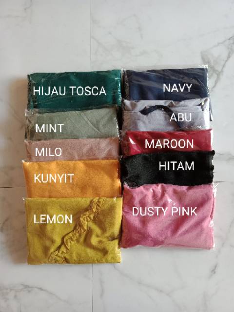 Hijab Hanna Bergo Diamond Jumbo Non Pet