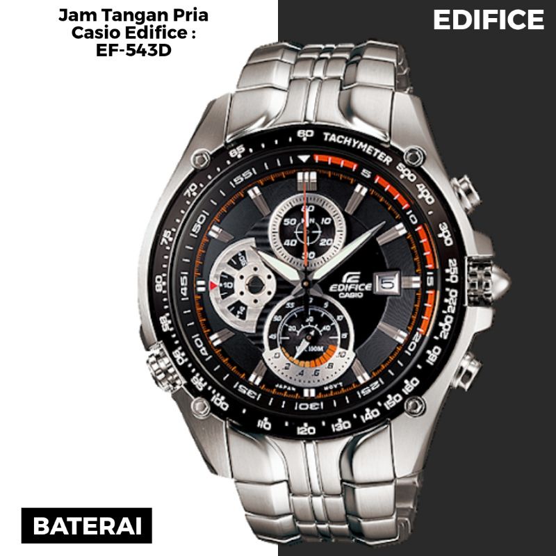 Jam Tangan Pria Casio Edifice : EF-543D