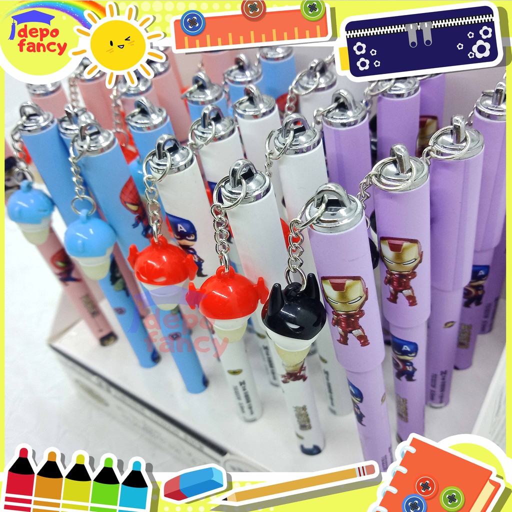 

Gel Pen Fancy Karakter TG-32230 Bisa Dihapus / Pen / Pena / Bulpen / Pulpen / Bullpoint