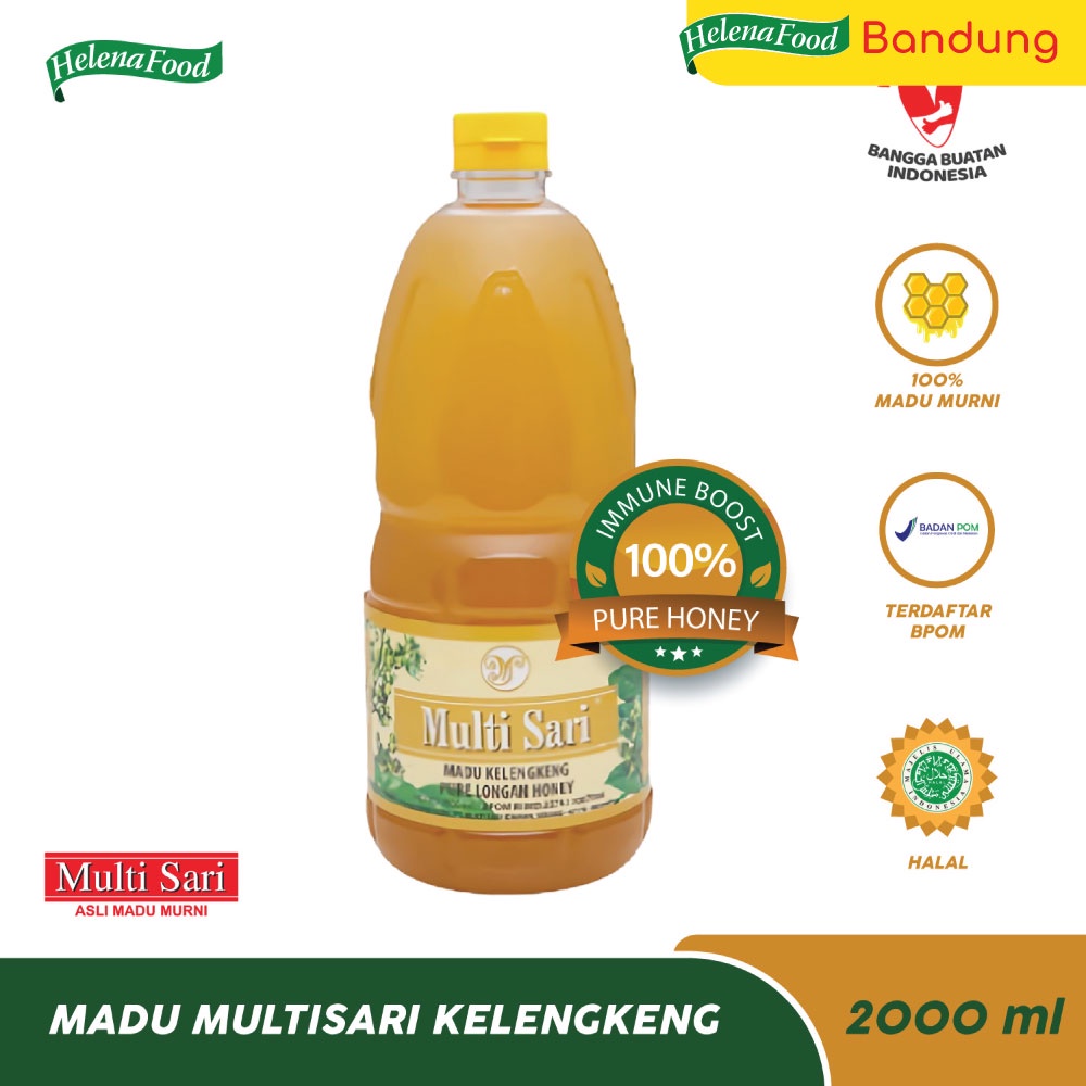 

Multisari Kelengkeng 2000 ml Madu Murni Asli