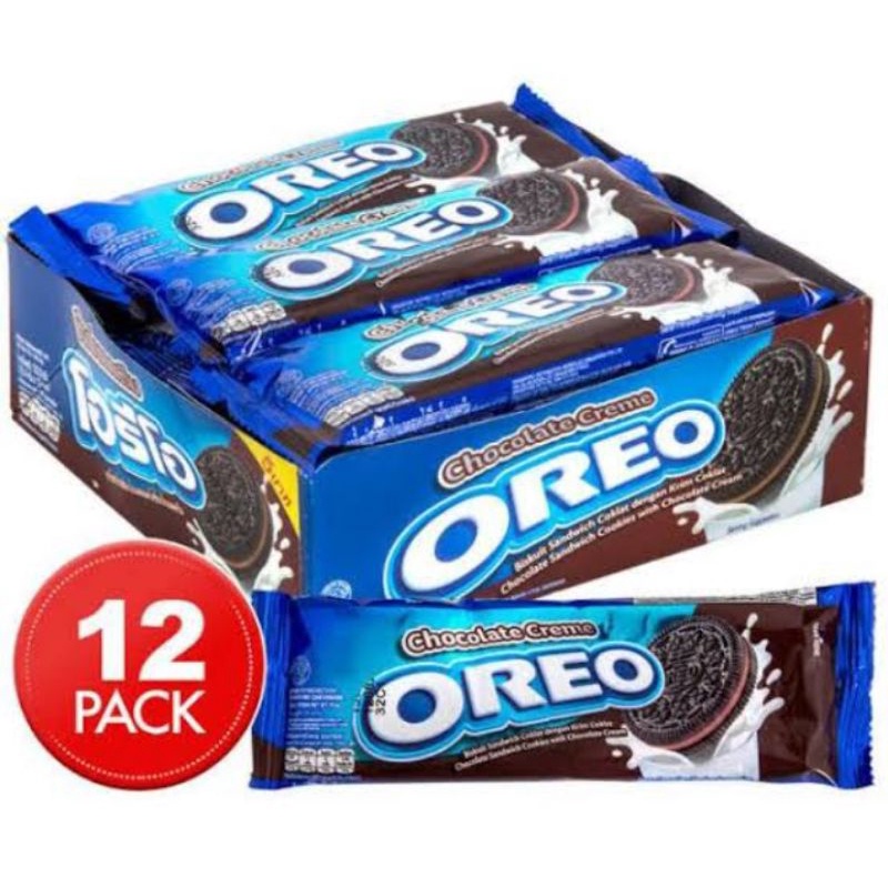 

MURAH Biskuit Oreo Chocolate Rasa Cream, Strawberry, Vanilla 456 gram