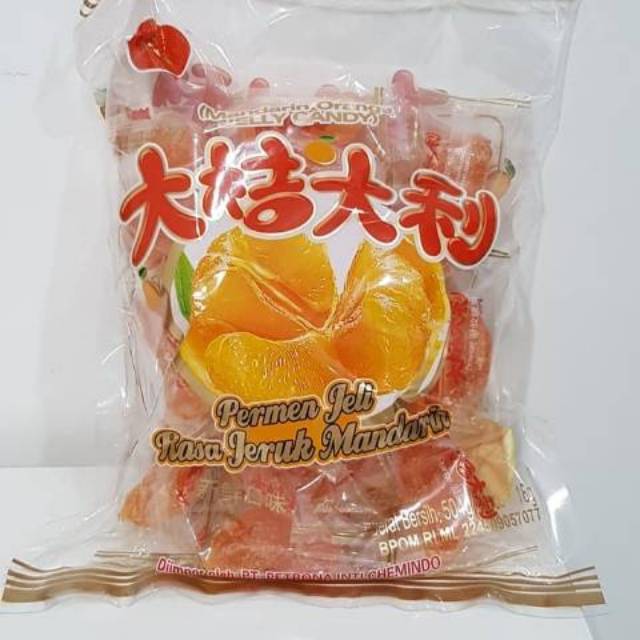 

Permen Jelly Rasa Jeruk Mandarin