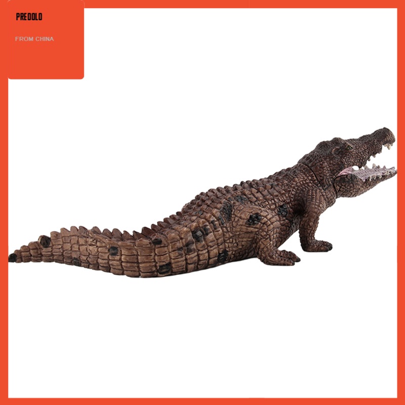 [In Stock] Wild Animal Crocodile Figurine Toy PVC Realistic Model Collection Gifts
