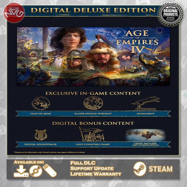 Age Of Empires 4 Digital Deluxe Edition PC ORIGINAL