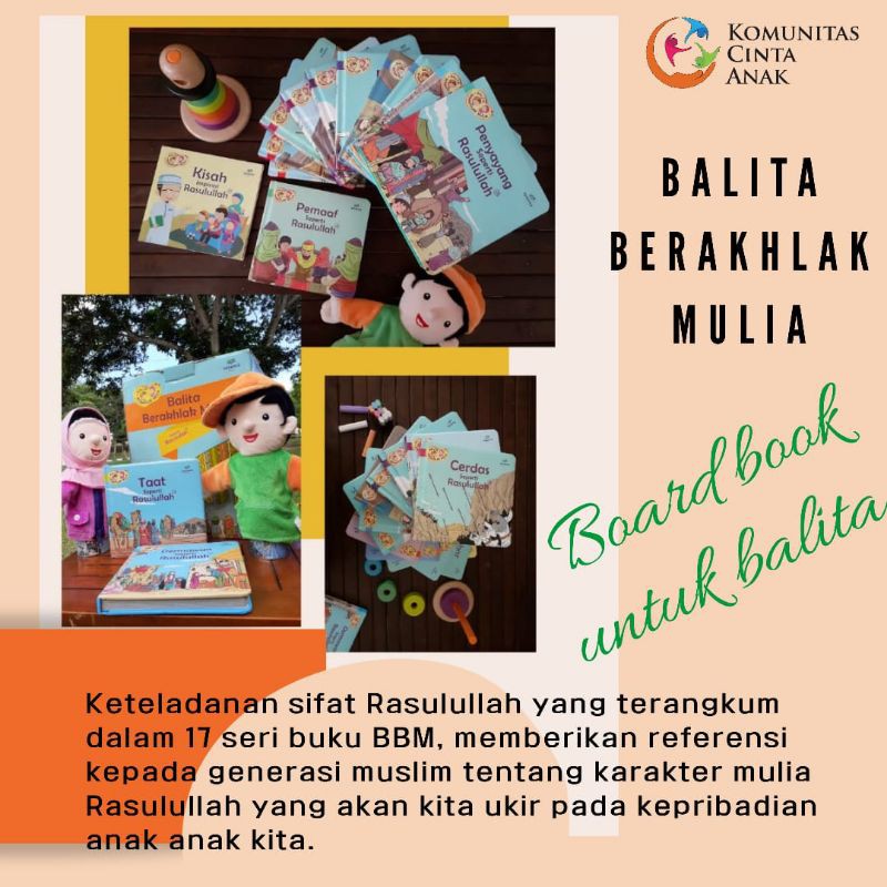 Buku Balita Berakhlak Mulia