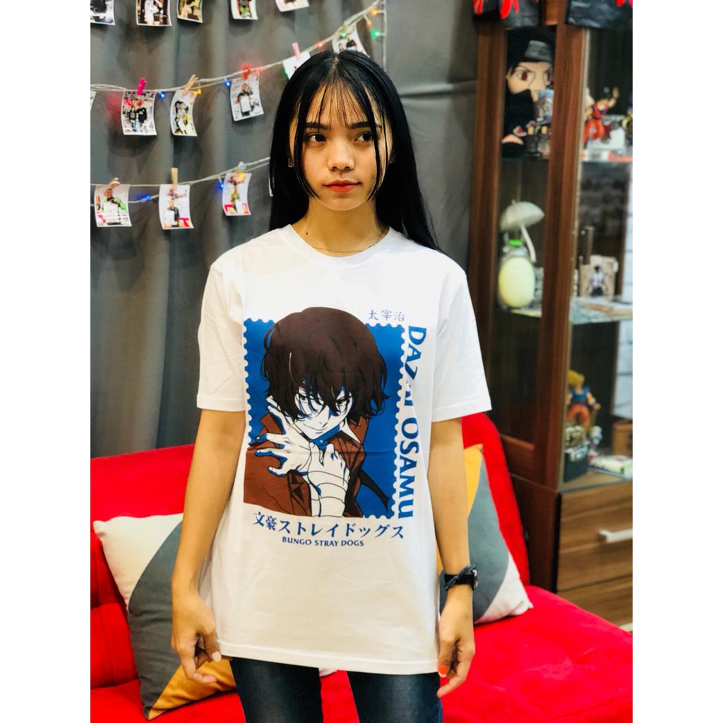 Tshirt Dazai Osamu Bungou Stray Dogs Anime