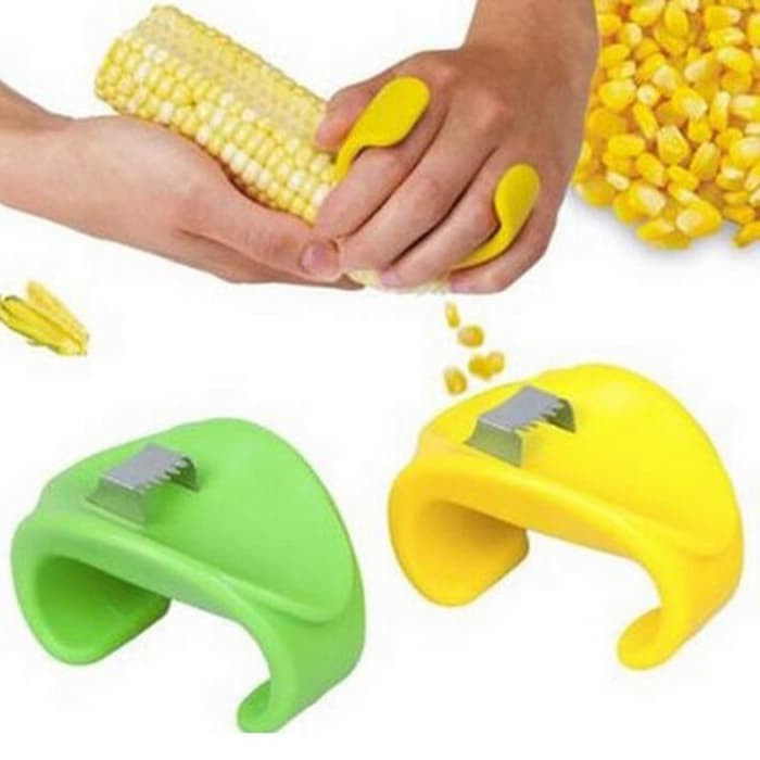 Gadgetku4u  Corn Peeler / Pengupas Jagung - Green