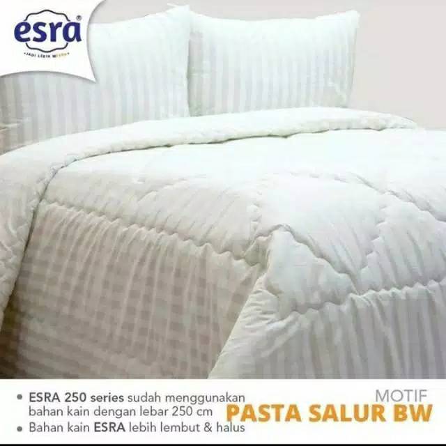 SET BEDCOVER PASTA SALUR BROKEN WHITE
