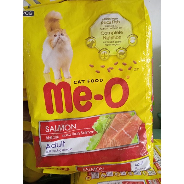 makanan pakan kucing meo adult salmon 7kg