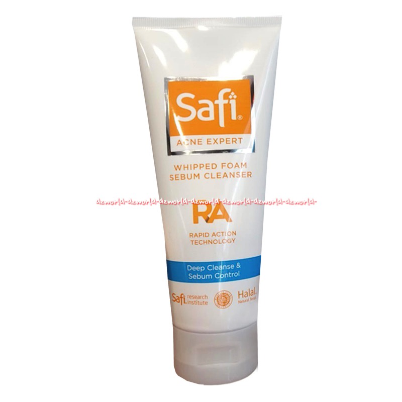 Safi Acne Expert 100gr Whipped Foam Sebum Cleanser White Expert Facial Cleanser Perfectly Bright Deep Cleanse &amp; Sebum Control
