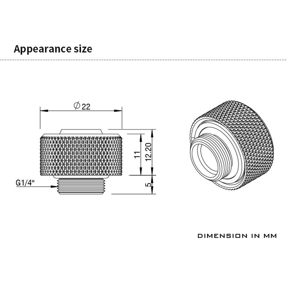 BARROW TFHRKN38H Compression Soft Tubing Fitting ID3/8 - OD5/8 White