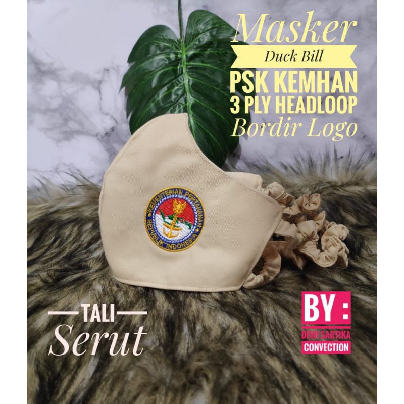 Masker Kementerian Pertahanan RI Duckbill