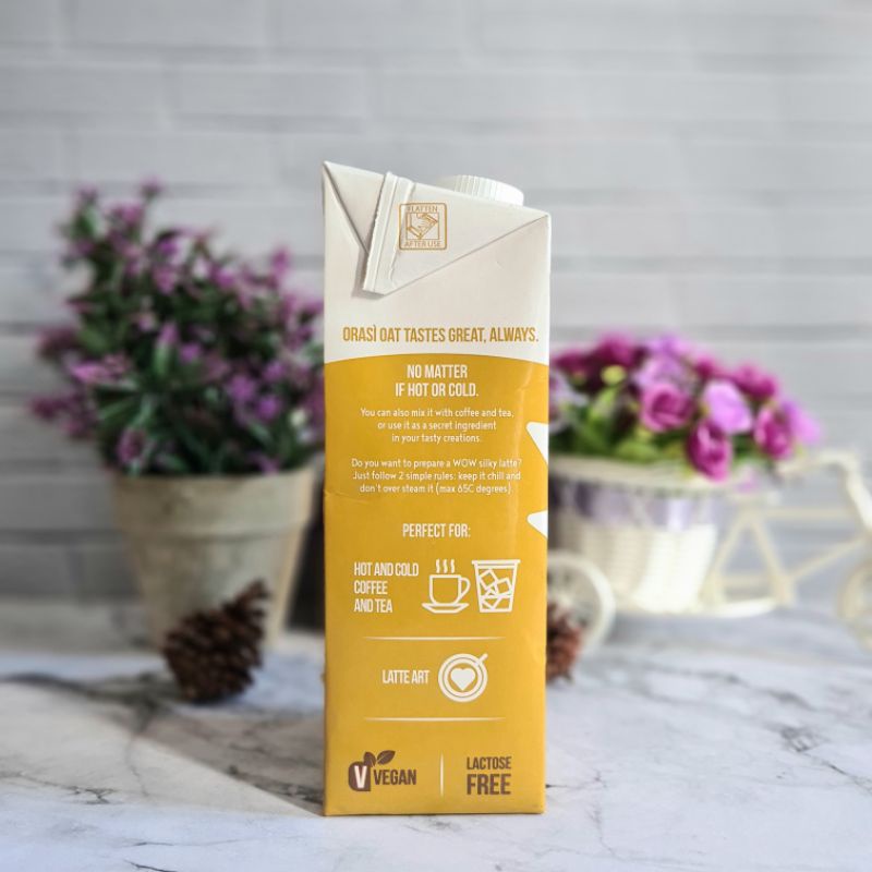 Orasi Oat Barista Milk / Susu Oat Vegan 1 liter