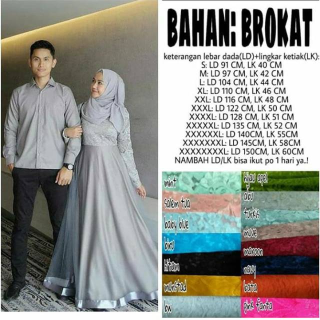 Baju couple jumbo arabani