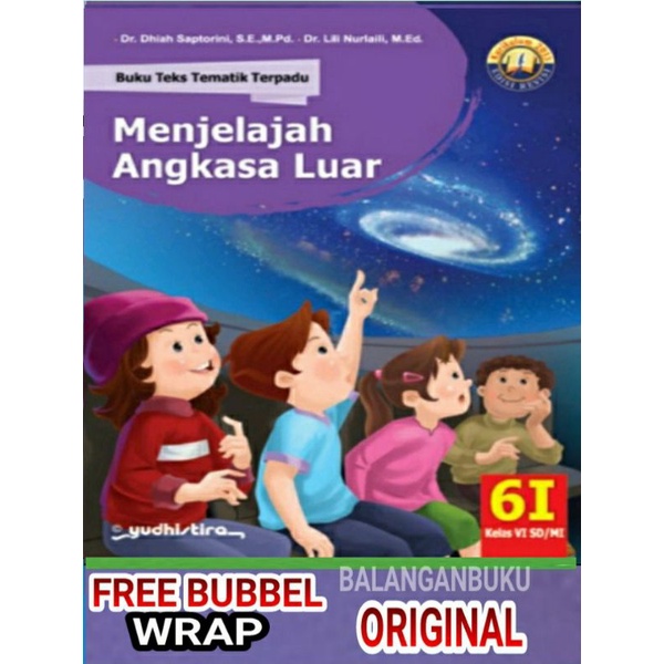 BUKU TEMATIK TERPADU 6I SD Mi K2013N KELAS 6 SD YUDISTIRA EDISI REVISI