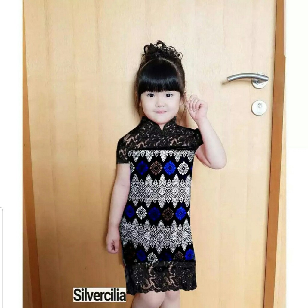 FWG - DRESS CLAIRE KIDS / DRESS BATIK / BAJU ANAK PEREMPUAN / MINI DRESS / BAJU ANAK 2-4 TAHUN