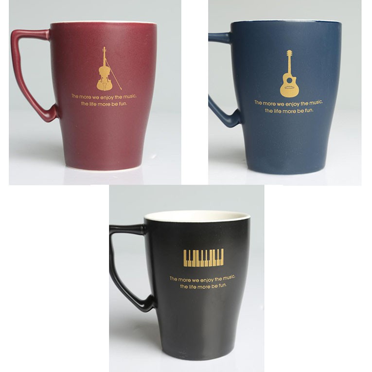 [jollyinfant.id] F 15 Mug Polos Motif Musik
