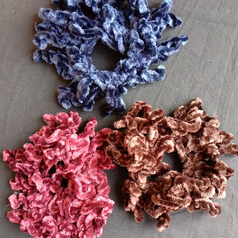 HARGA SATUAN!!! Ikat Rambut / Jurai Model Ubur-Ubur Kunciran Warna Random