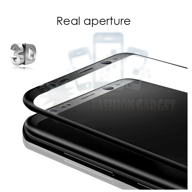 Tempered Glass Samsung Galaxy Note8 Full Colour Curve Samsung Note 8 Bagian Depan / Anti Gores Kaca