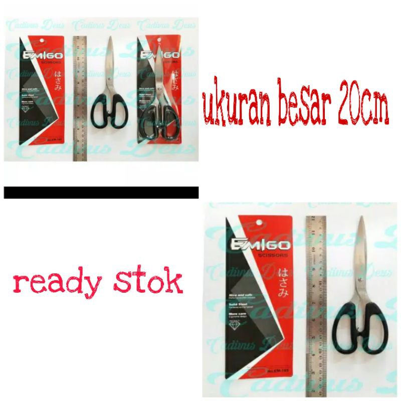 

gunting hitam ukuran 20cm