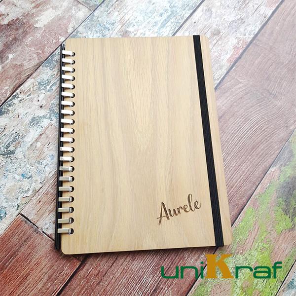 

Sketchbook / Notes / Journal / Buku Catatan Refillable Cover Kayu - A5