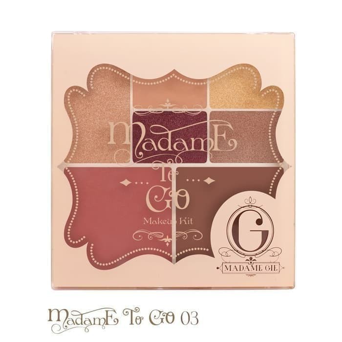 MADAME GIE TO GO/ FACE PALLETE / MAKE UP TRAVEL KIT