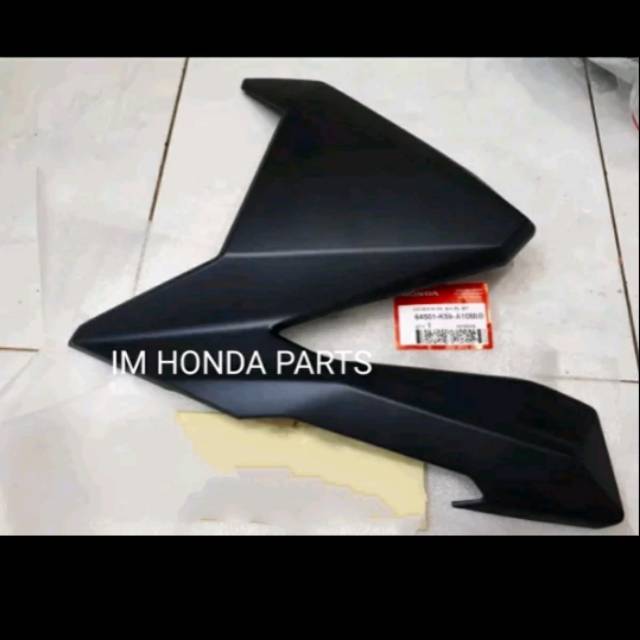 Cover tebeng body depan kanan Honda Vario 125 150 LED 2015-2017 biru doft original