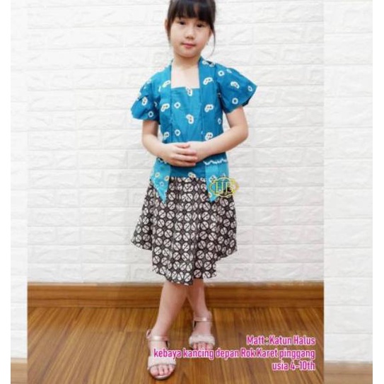 Terbaru.. KEBAYA ANAK JUMPUTAN/SETELAN KUTUBARU BATIK ANAK JUMPUTAN/KEBAYA TRADISIONAL/KUTUBARU BATI