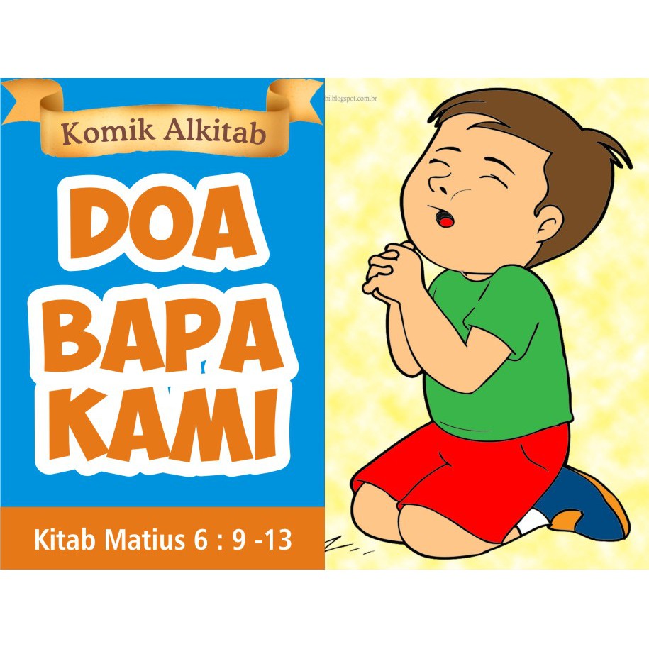 Buku Komik Cerita Alkitab Anak Doa Bapa Kami