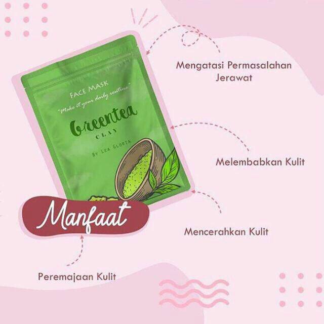 Masker by Lea Gloria Green Tea Clay