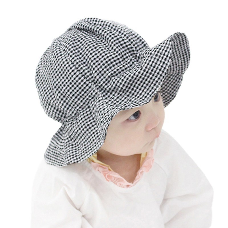 baby wide brim hat