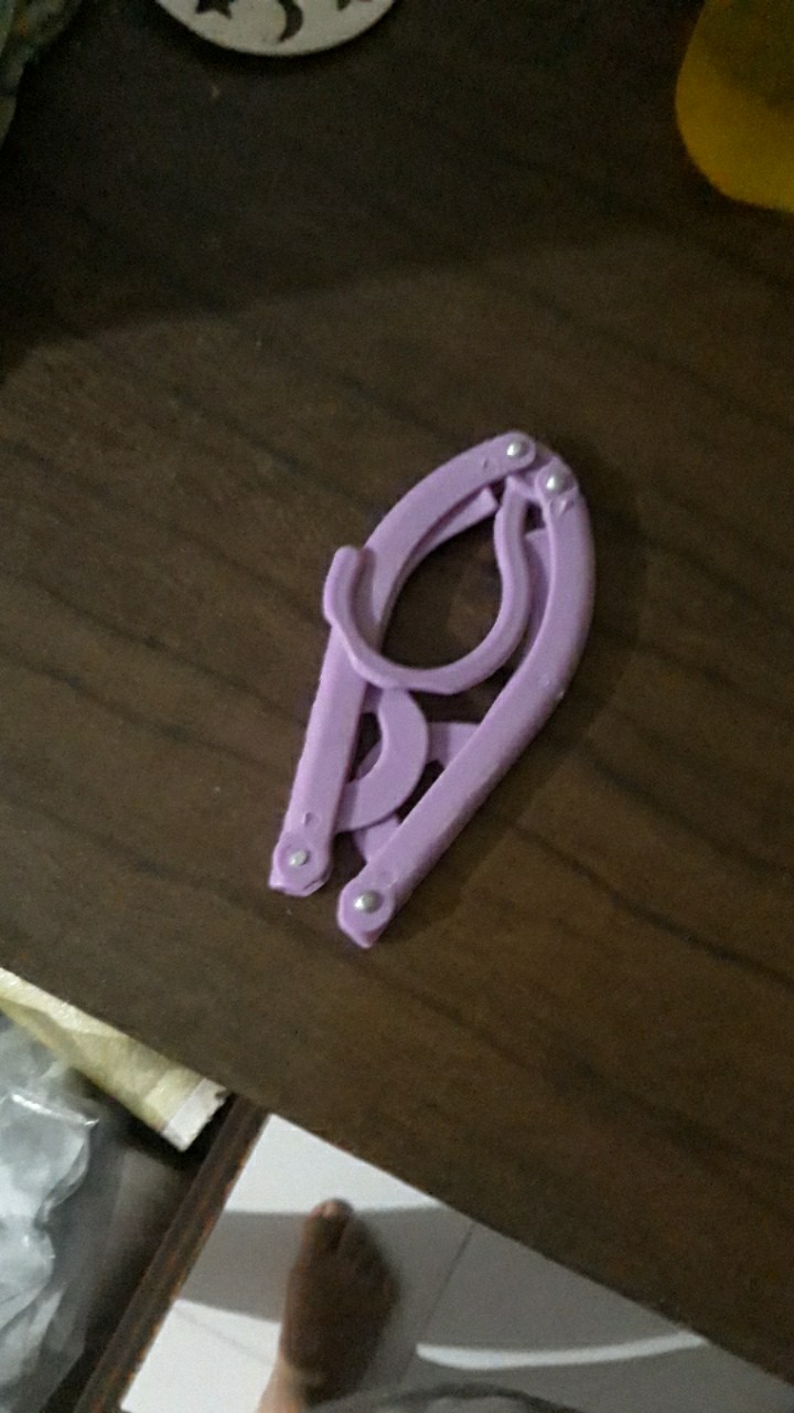 Chinatown - Hanger Lipat Portable Gantungan Jemuran Baju Travel Foldable