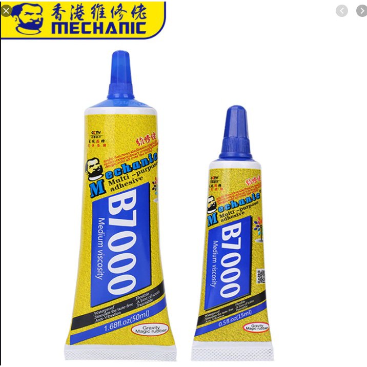 Original Mechanic B7000 Lem Jelly Touchscreen Isi 15mL Transparant