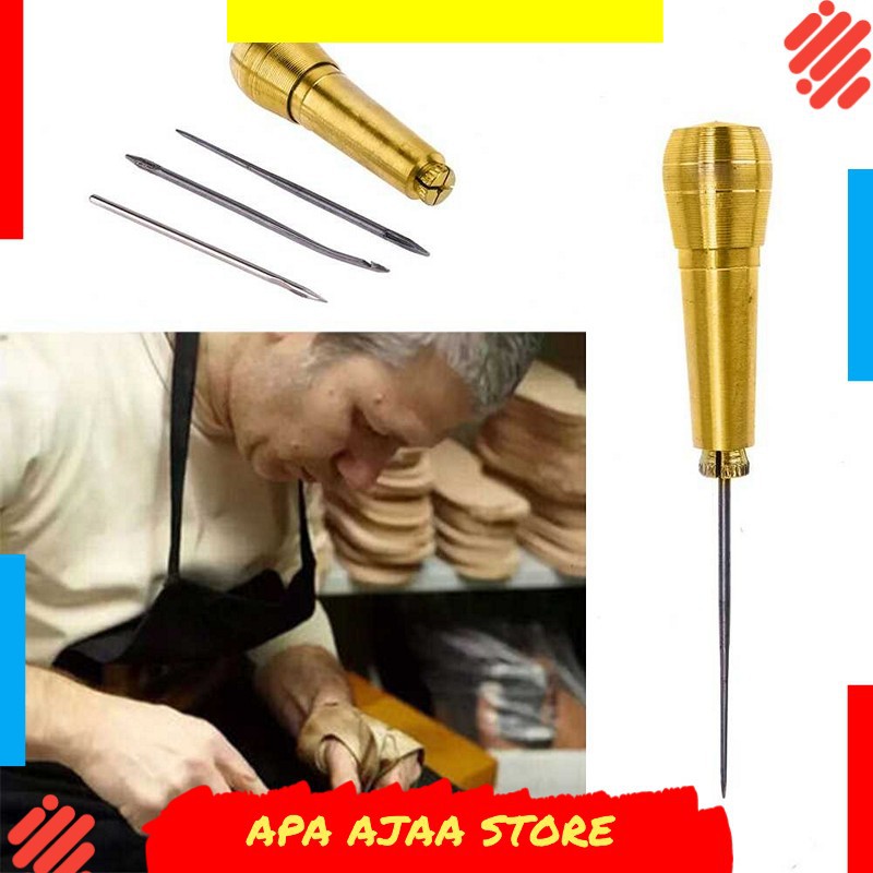 Termurah ! Alat Jahit Sepatu Canvas Kulit Sewing Shoes Repair Stitcher Tool RX069