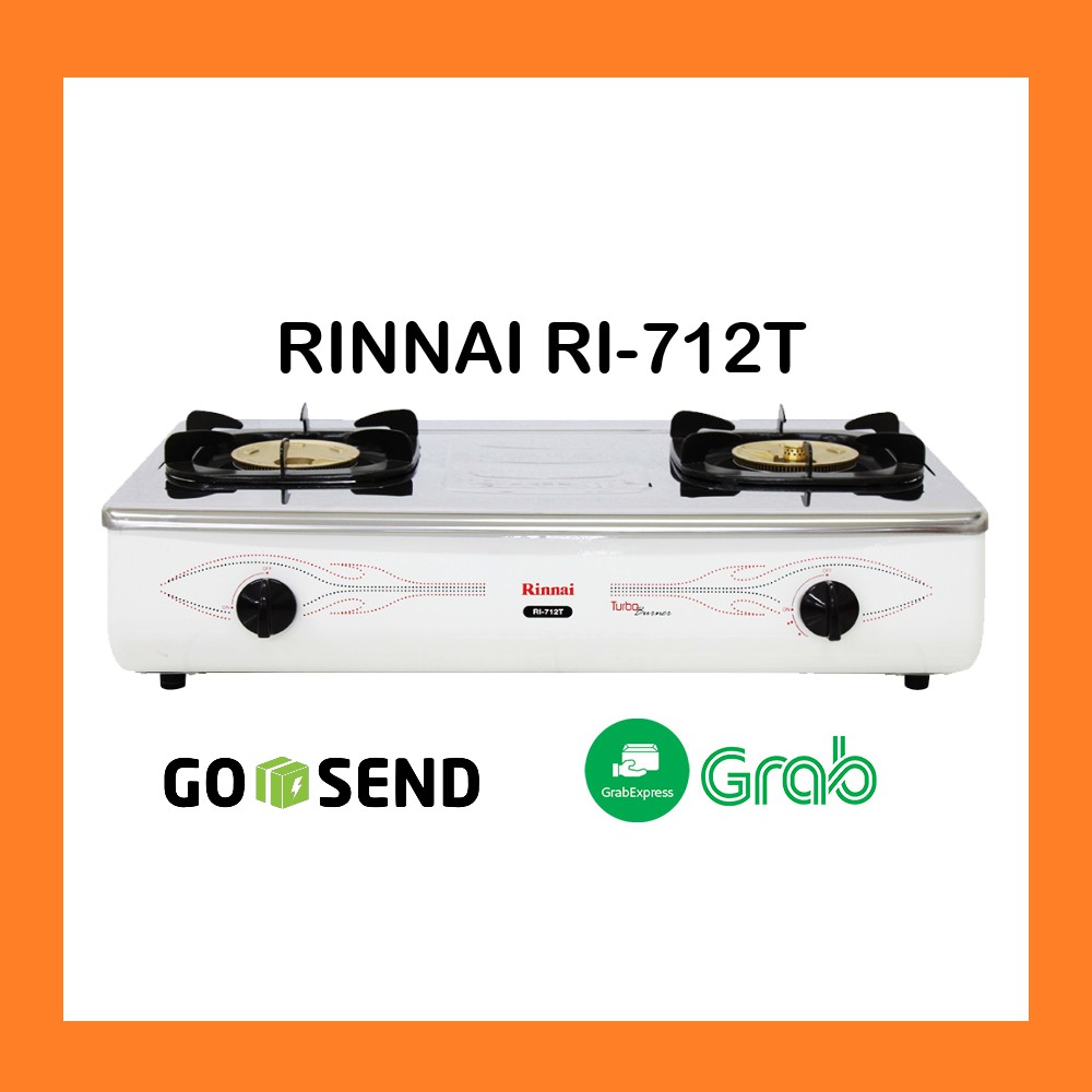Jual Kompor Rinnai Ri 712 T Kompor Gas 2 Tungku Indonesia Shopee Indonesia
