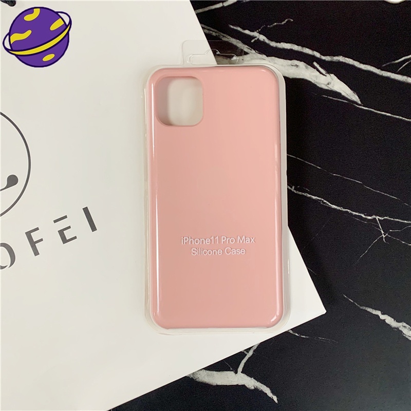 Soft Case Bahan Silikon Anti Jatuh Untuk Iphone 11 12 Pro Max 11 Pro Max 7