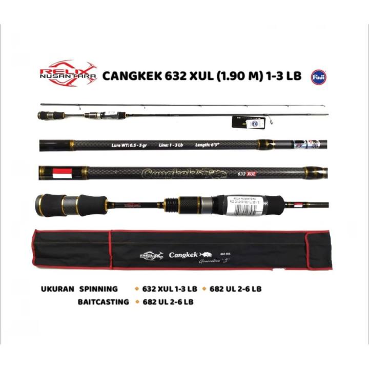 JORAN RELIX NUSANTARA CANGKEK 632 XUL GEN S ( 1-3LB)