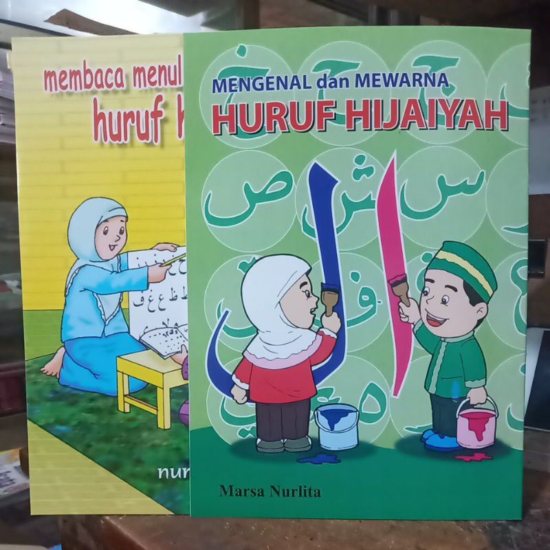 Jual Buku Paud Dan Tk Belajar Mengenal Dan Mewarna Huruf Hijaiyah ...