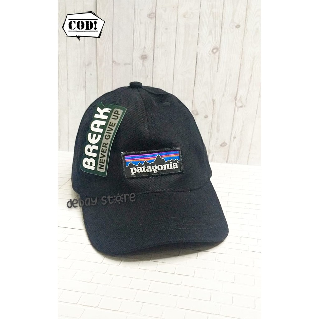 Topi Baseball Bordir PATAGONIA ORIGINAL New Model/Topi Distro Keren terbaru